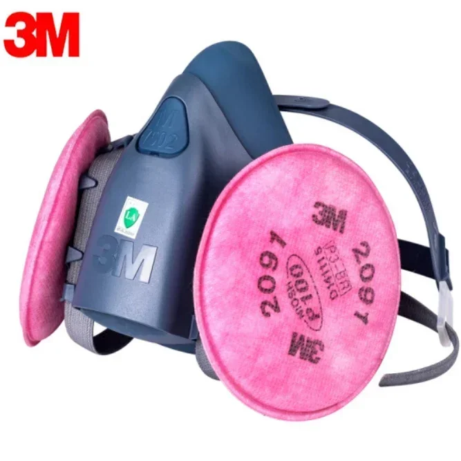 Dust Mask Construction - 3M 7502 Respirator Mask Protective Mask