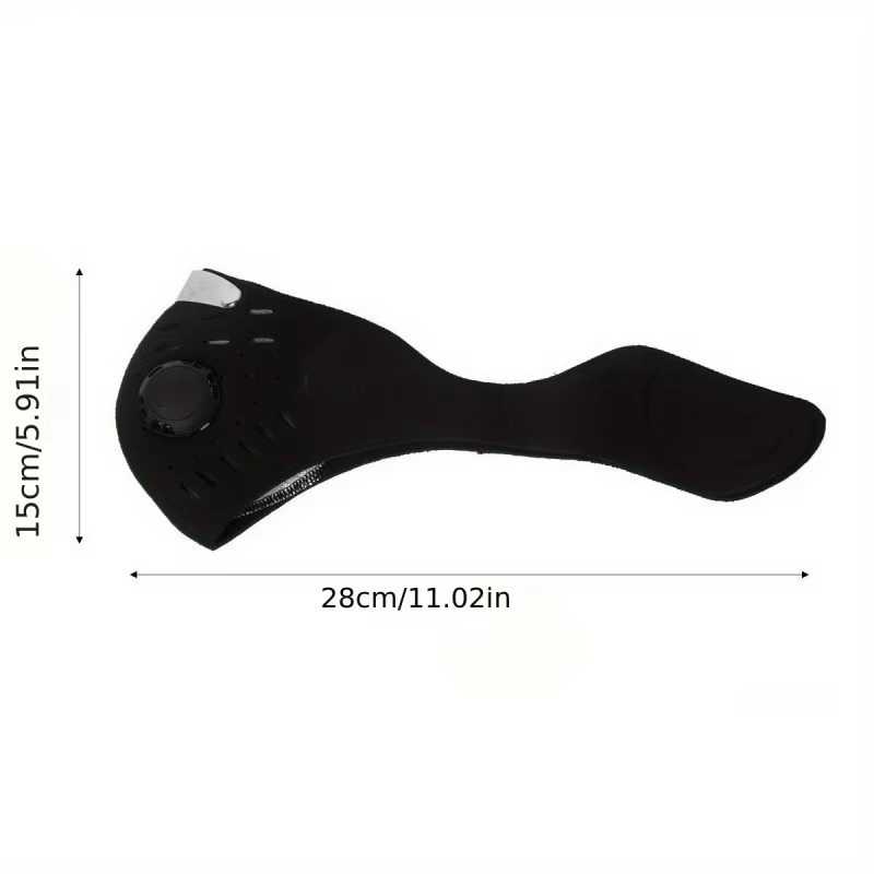 1pc Face Mask With Detachable  - огляд і ціна Anti Pollution Mask