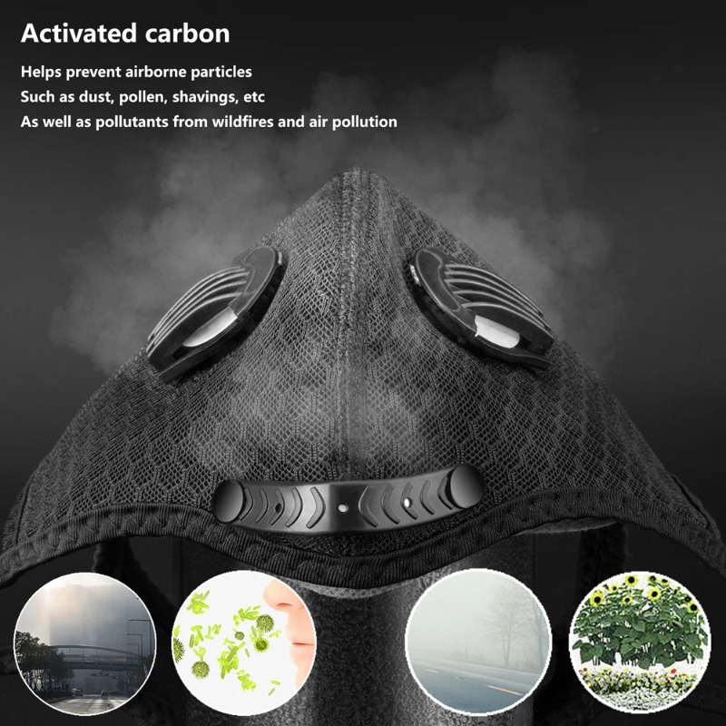 Cycling Face Mask Sport Washab - огляд і ціна Anti Pollution Mask