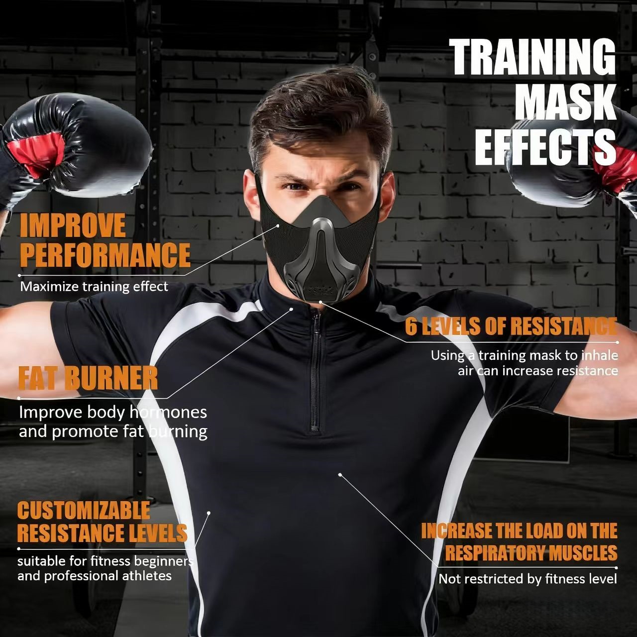 Sports Mask Adjustable Running - огляд і ціна Anti Pollution Mask