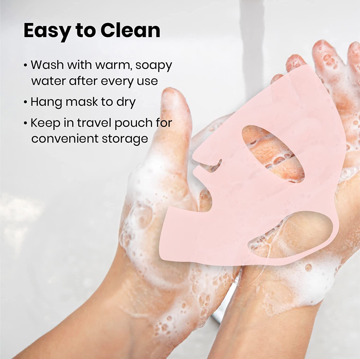 Reusable Silicone Face Mask Ho - огляд і ціна Silicone Mask Bracket