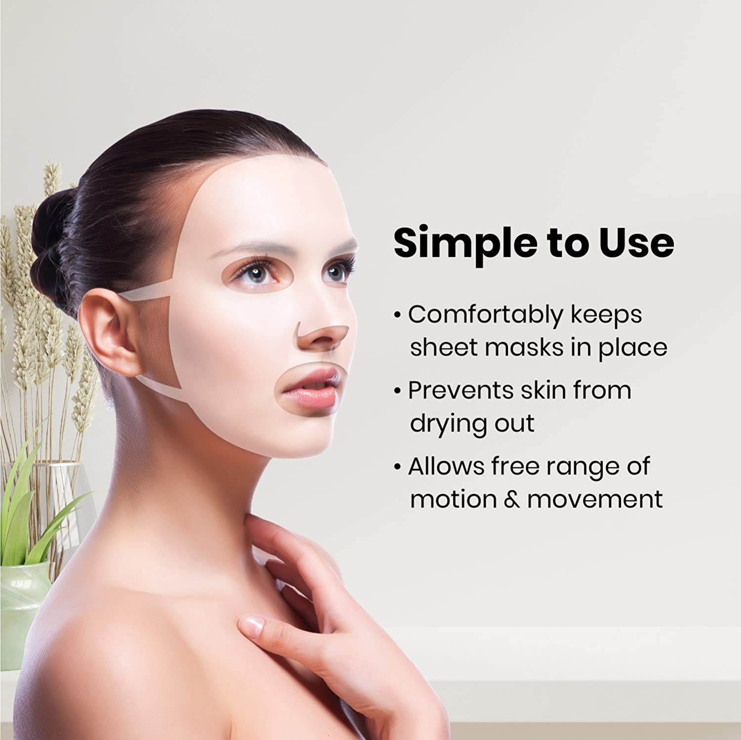 Reusable Silicone Face Mask Ho - огляд і ціна Silicone Mask Bracket