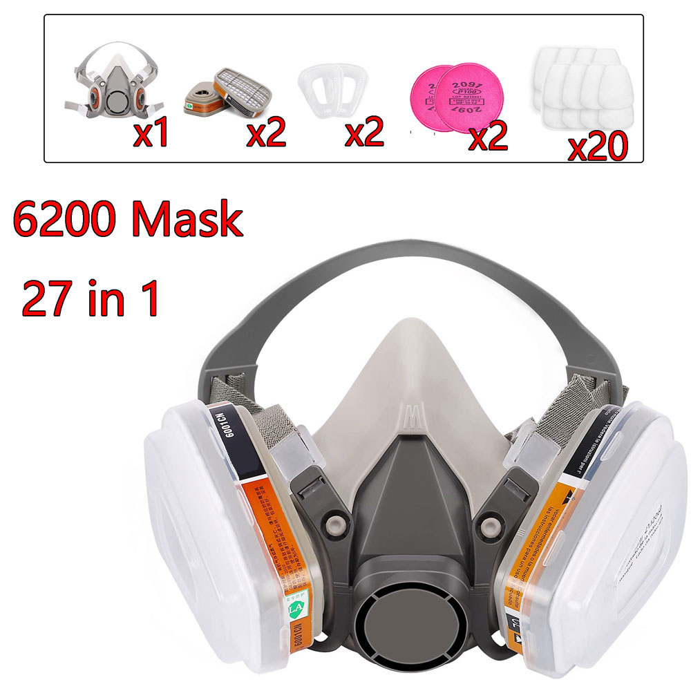 Gas Mask 6200 Set Vehicle Pain - огляд і ціна Dust Mask Construction