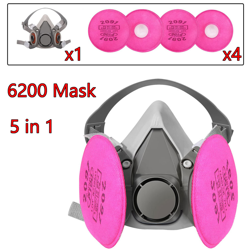 Gas Mask 6200 Set Vehicle Pain - огляд і ціна Dust Mask Construction